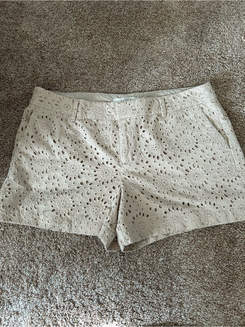 Ann Taylor Loft Eyelet Shorts